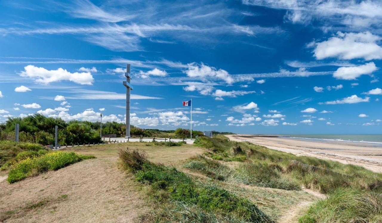 Appt Lumineux - Avec Balcon A 400M De La Plage Courseulles-sur-Mer Exterior foto